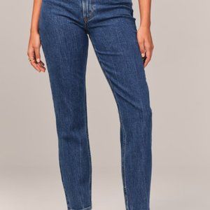 Abercrombie Curve Love High Rise Mom Jean